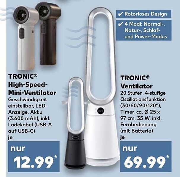 TRONIC® High-Speed-Mini-Ventilator
