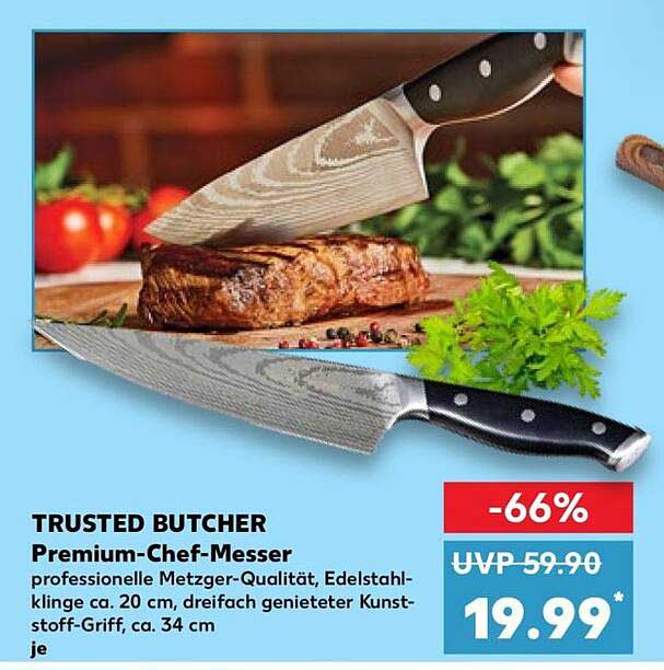 TRUSTED BUTCHER Premium-Chef-Messer