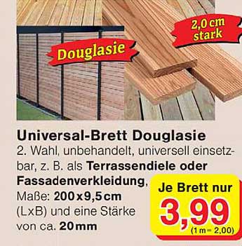Universal-Brett Douglasie