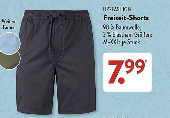UP2FASHION Freizeit-Shorts