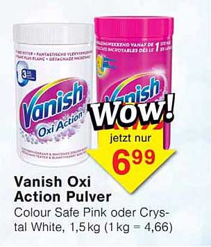 Vanish Oxi Action Pulver