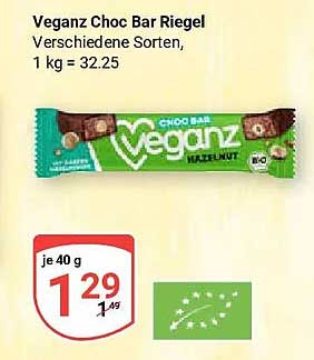 Veganz Choc Bar Riegel