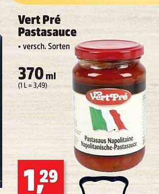 Vert Prê Pastasauce