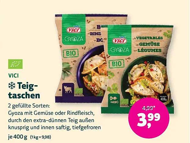 VICI Teig-taschen
