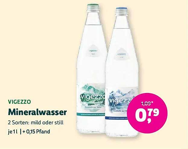Vigezzo Mineralwasser