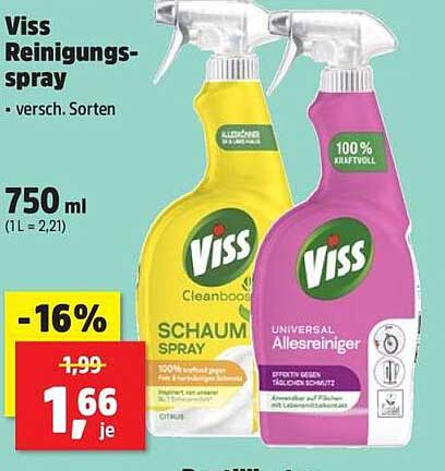 Viss Reinigungsspray