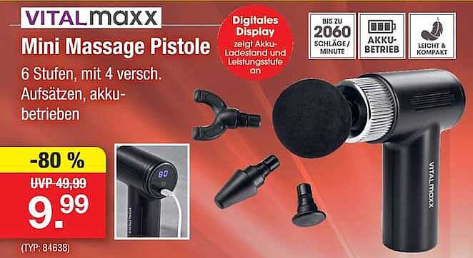 VITALMAXX Mini Massage Pistole