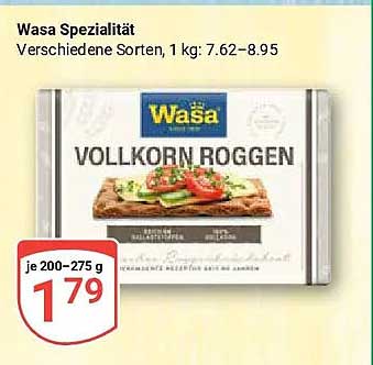 Wasa Spezialität