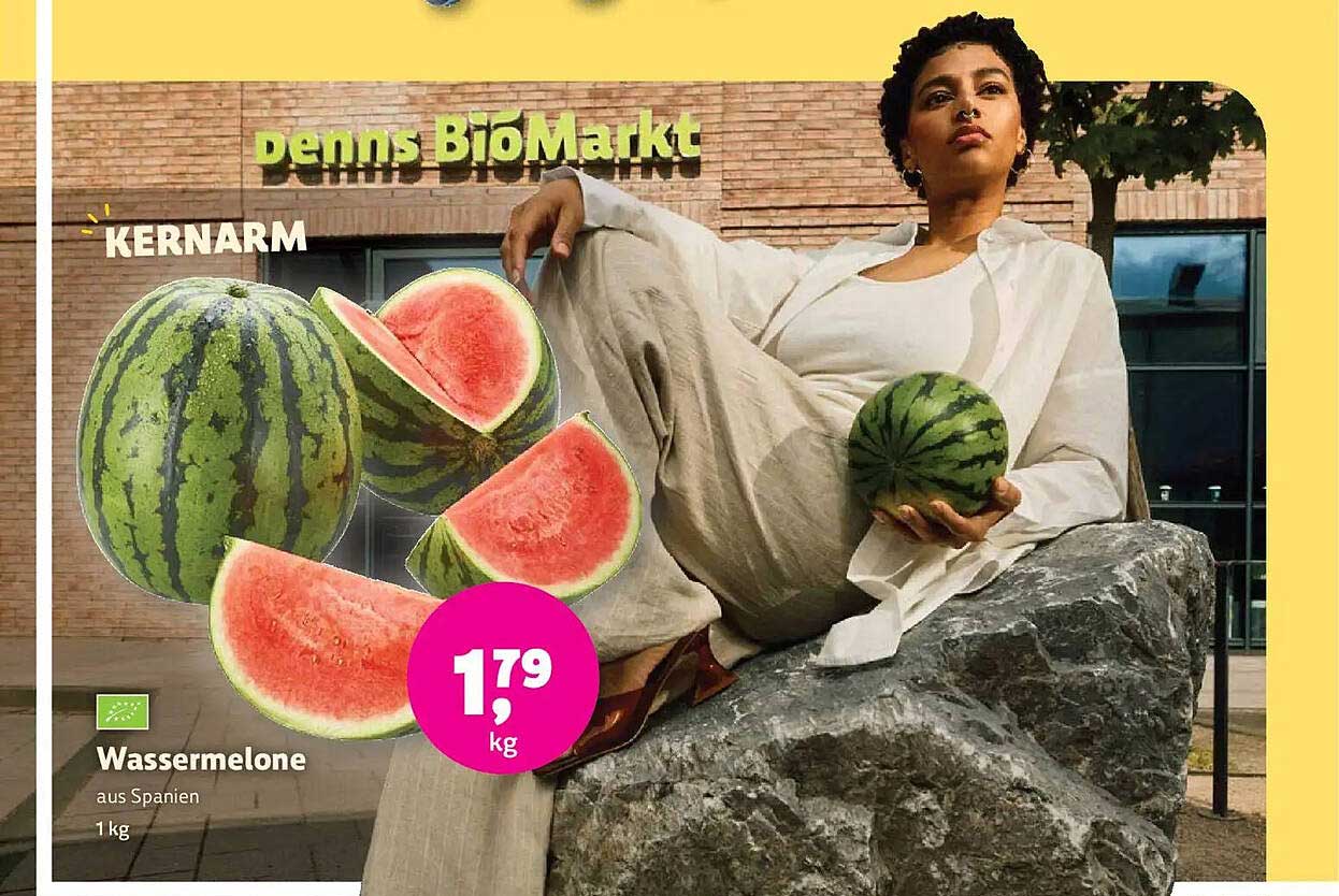 Wassermelone aus Spanien 1 kg