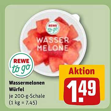 Wassermelonen Würfel