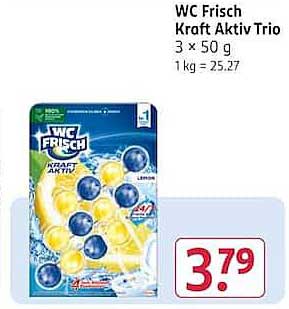 WC Frisch Kraft Aktiv Trio 3 x 50 g