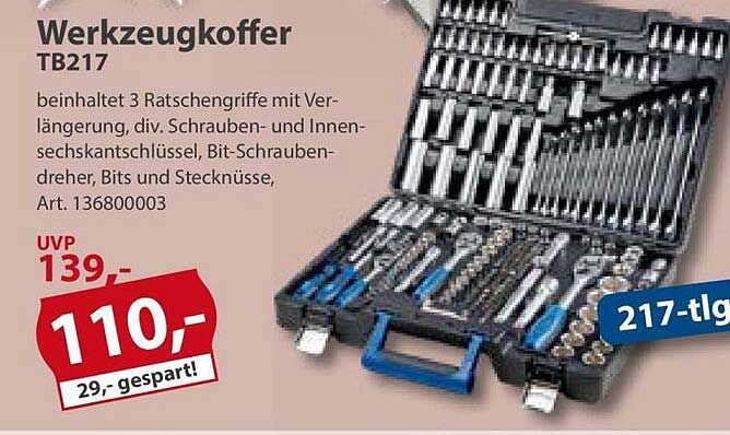 Werkzeugkoffer TB217