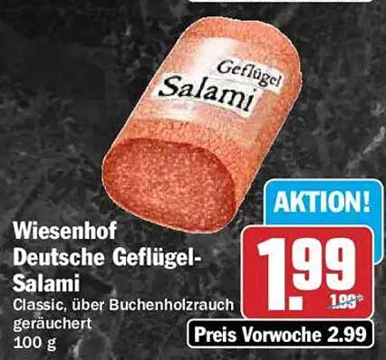 Wiesenhof Deutsche Geflügel-Salami