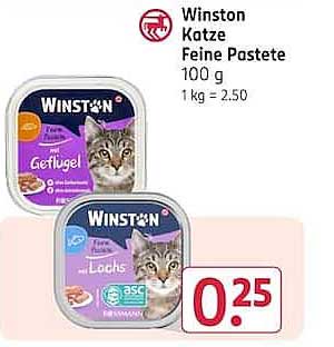 Winston Katze Feine Pastete 100 g