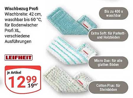 Wischbezug Profi