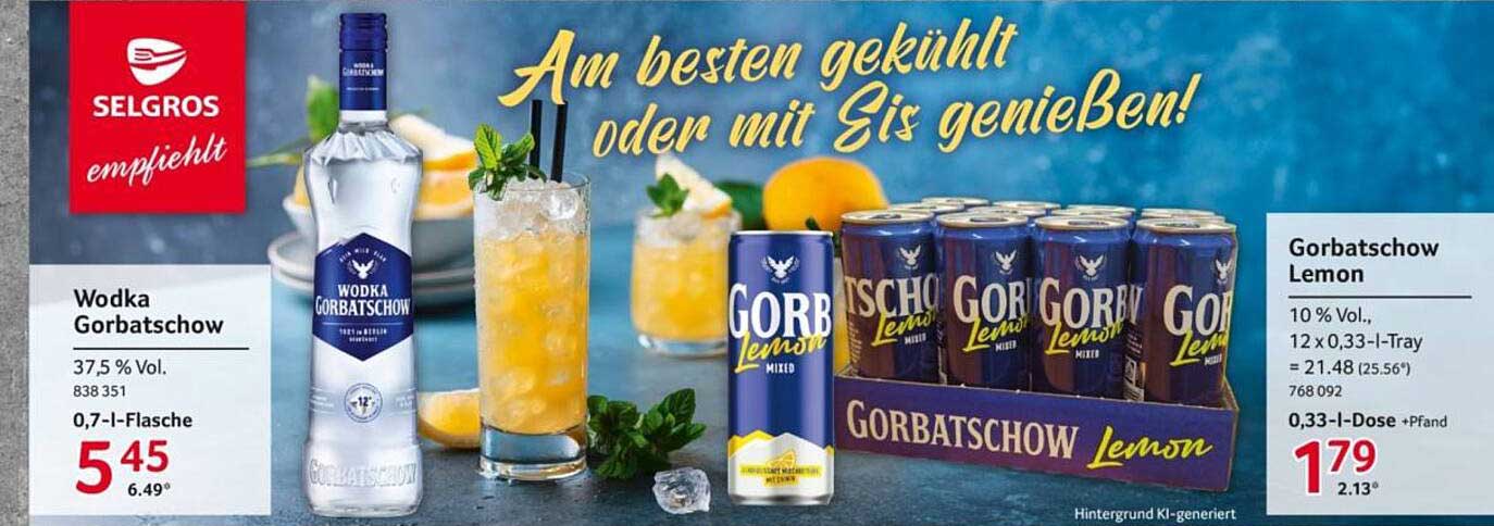Wodka Gorbatschow