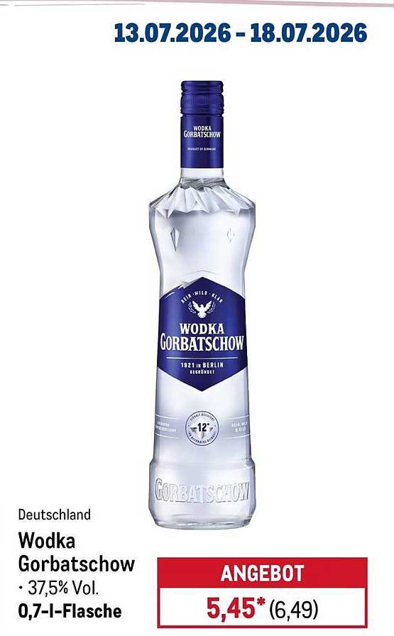 Wodka Gorbatschow