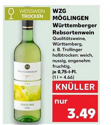 WZG MÖGLINGEN Württemberger Rebsortenwein