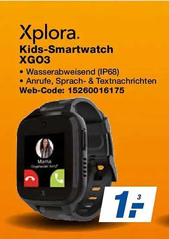 Xplora. Kids-Smartwatch XGO3