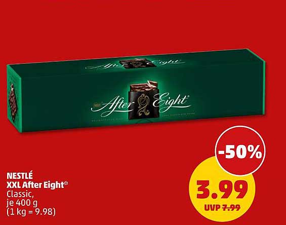 XXL After Eight* Classic, je 400 g (1 kg = 9.98)