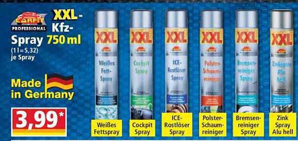 XXL Kfz- Spray 750 ml