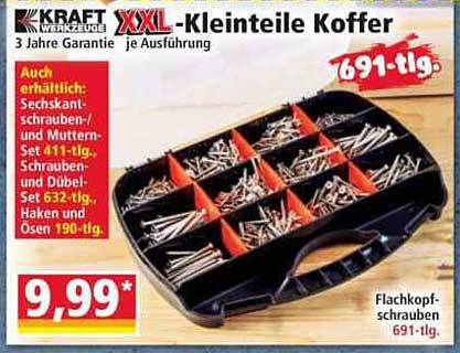 XXL-Kleinteile Koffer
