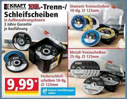 XXL-Trenn-/Schleifscheiben