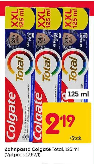 Zahnpasta Colgate Total, 125 ml
