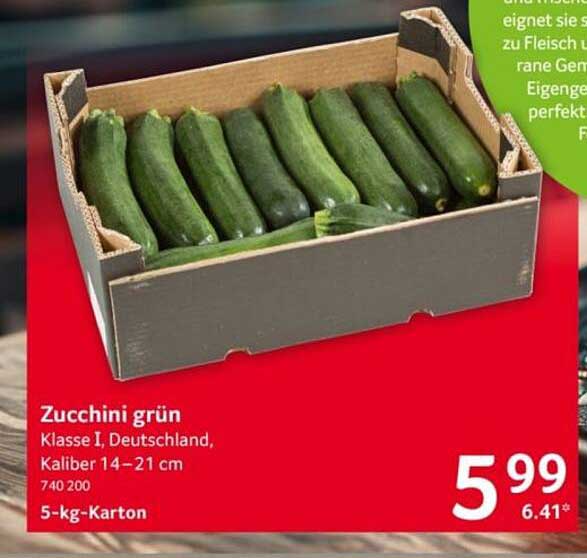 Zucchini grün