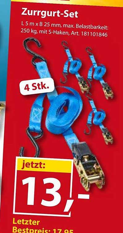 Zurrgurt-Set