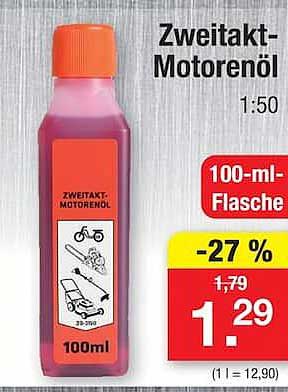 Zweitakt-Motorenöl 1:50