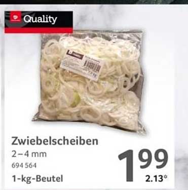 Zwiebelscheiben