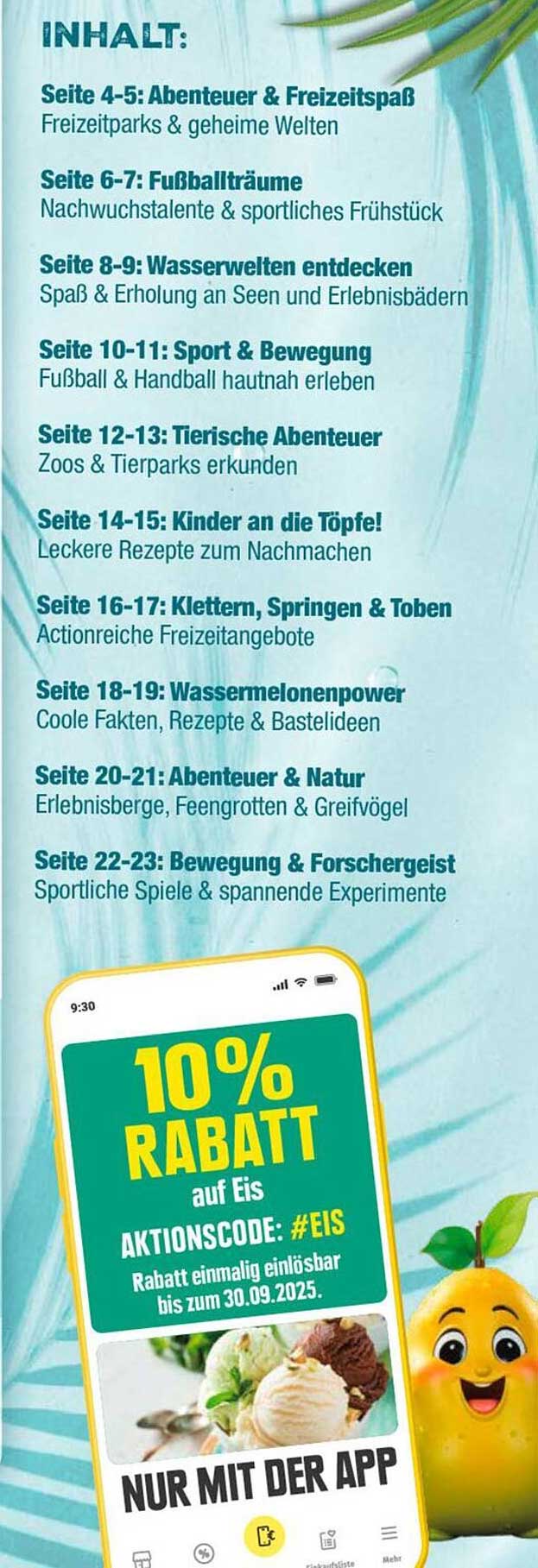 10% Rabatt auf Eis - Aktionscode: #EIS