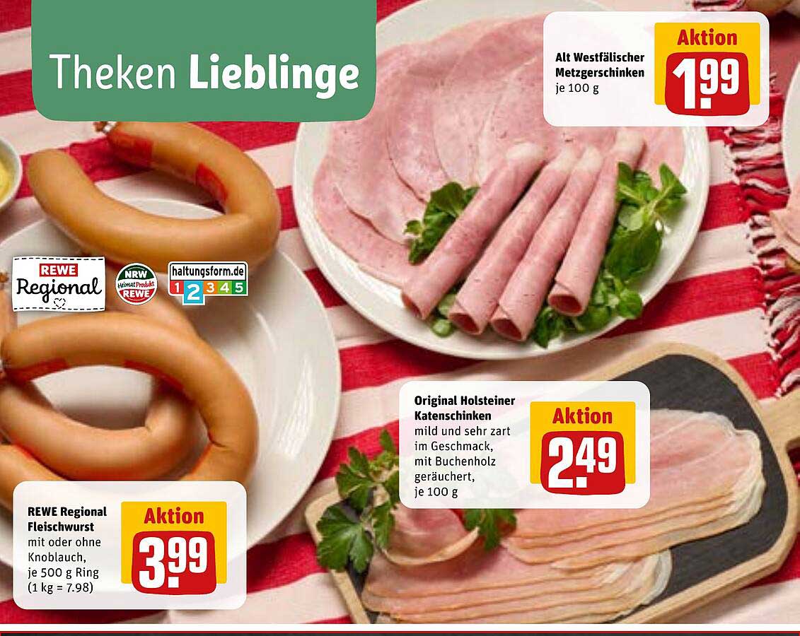 Alt Westfälischer Metzgerschinken je 100 g