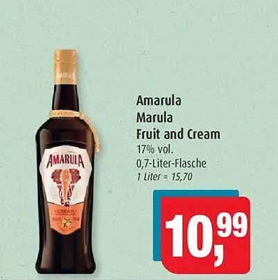 Amarula Marula Fruit and Cream 0,7-Liter-Flasche
