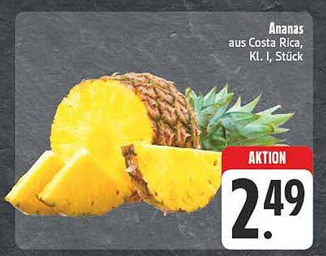 Ananas aus Costa Rica, Kl. I, Stück