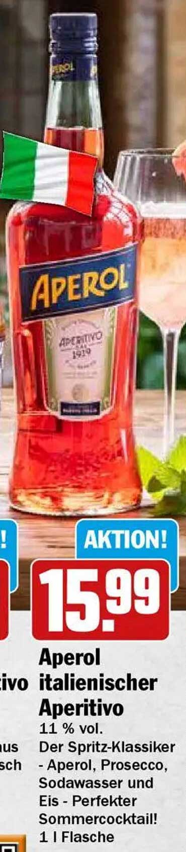 Aperol italienischer Aperitivo