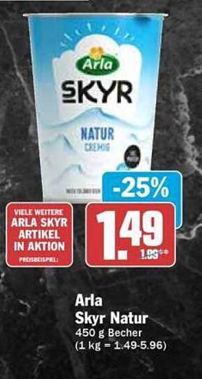 Arla Skyr Natur 450 g Becher