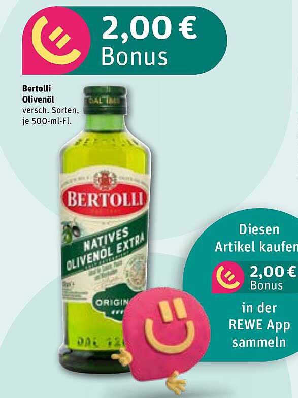 Bertolli Olivenöl 500 ml – Natives Olivenöl Extra