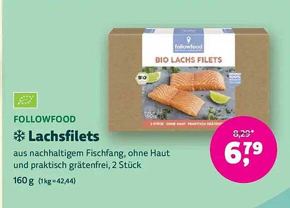 BIO LACHS FILETS aus nachhaltigem Fischfang