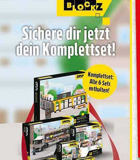 BLOCKZ Komplettset – Alle 6 Sets enthalten!