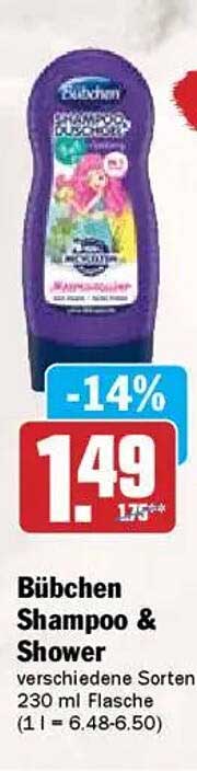 Bübchen Shampoo & Shower - verschiedene Sorten, 230 ml Flasche