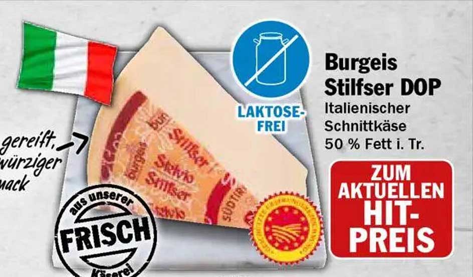 Burgeis Stilfser DOP - Italiens beliebtester Schnittkäse