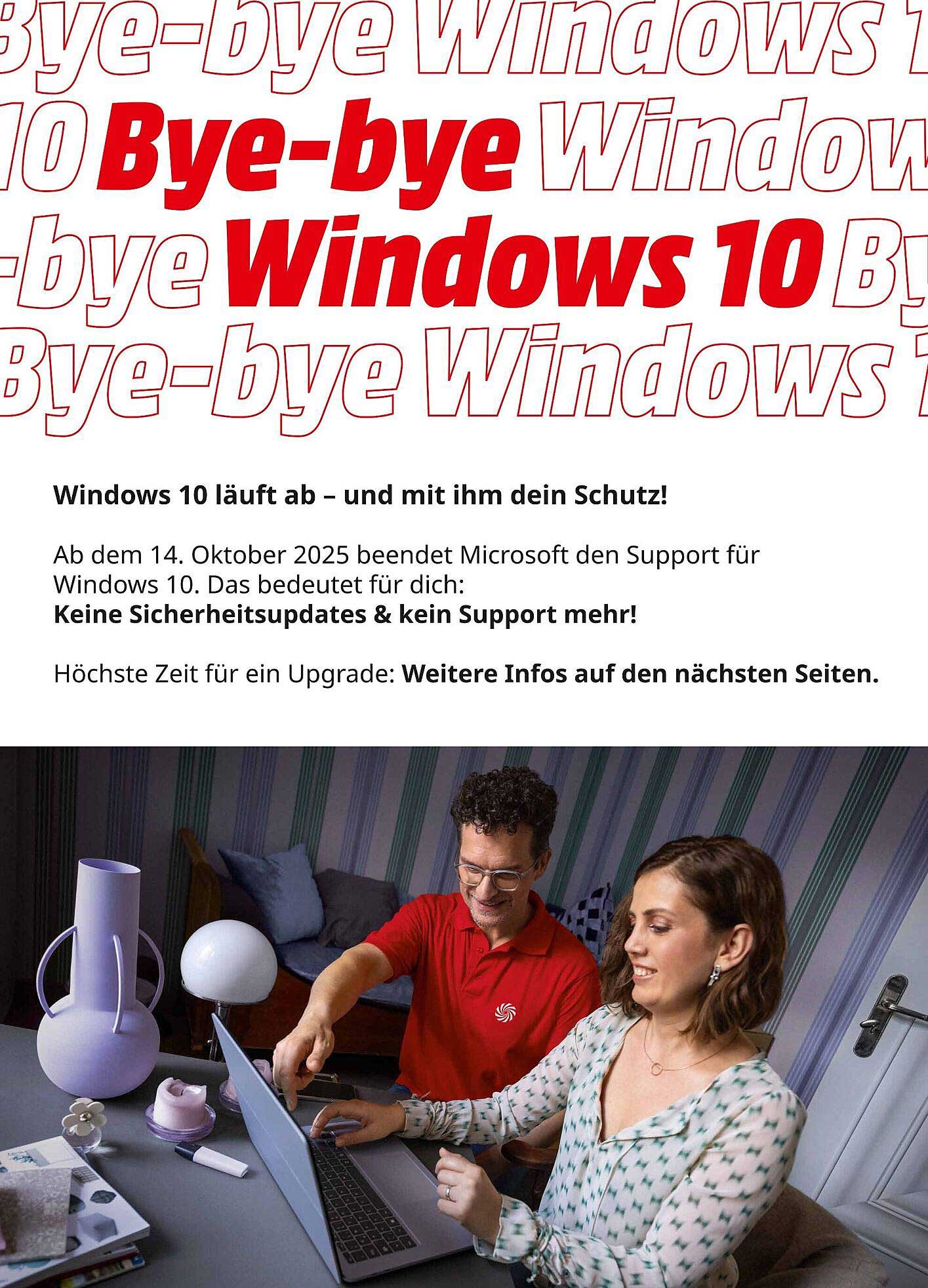 Bye-bye Windows 10 – Upgrade jetzt!