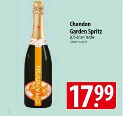 Chandon Garden Spritz 0,75-Liter-Flasche