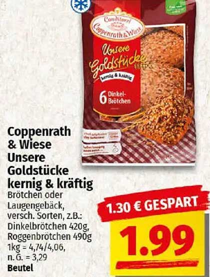 Coppenrath & Wiese Unsere Goldstücke kernig & kräftig