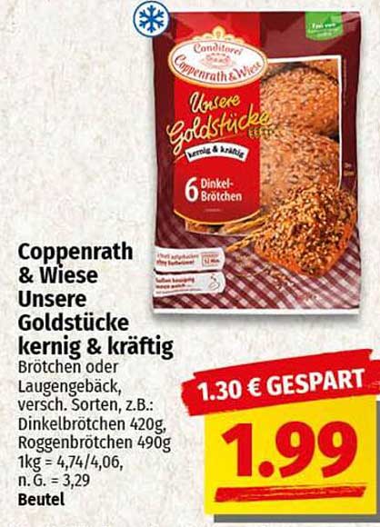 Coppenrath & Wiese Unsere Goldstücke kernig & kräftig