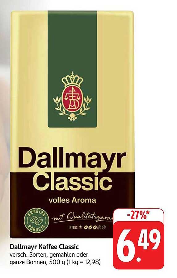 Dallmayr Kaffee Classic, 500 g