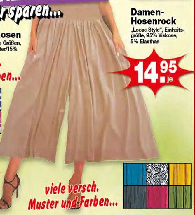 Damen-Hosenrock "Loose Style"