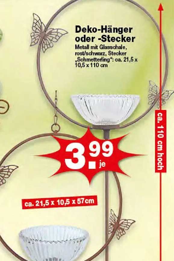 Deko-Hänger oder -Stecker